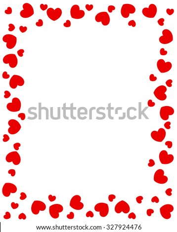 Valentine Border Stock Images, Royalty-Free Images