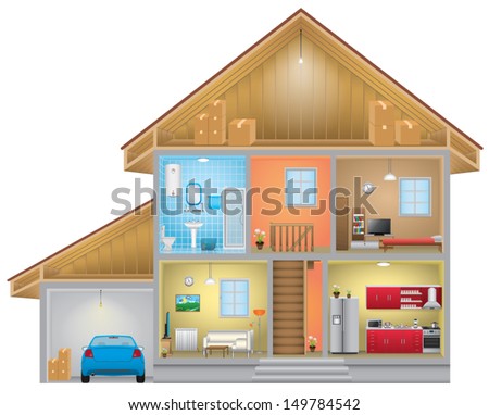 Attic Interior Stock Photos, Images, & Pictures | Shutterstock