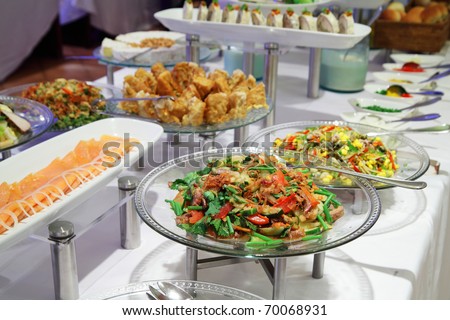 Catering Food Wedding Party Stock Photo 4894591 - Shutterstock