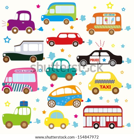 Car Vector Stock Vector (Royalty Free) 154847972 - Shutterstock