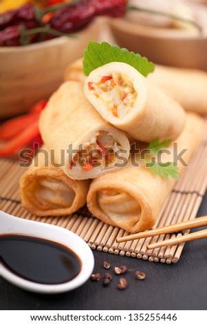 Fresh spring rolls