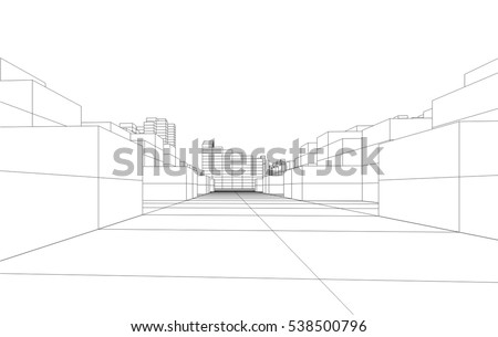 Architectural Drawing Building building line drawing stock images, royalty-free images & vectors Architectural Drawing Building building line drawing stock images, royalty-free images & vectors