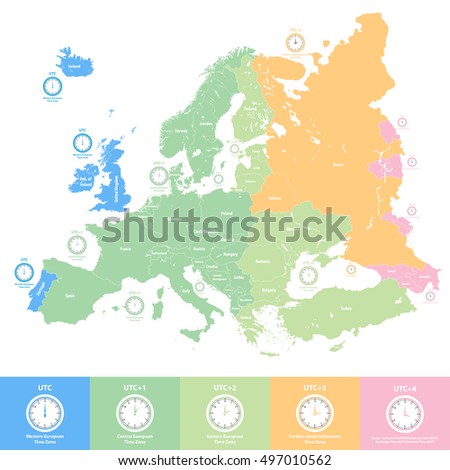 Western Europe Map Stock Images, Royalty-Free Images & Vectors ...