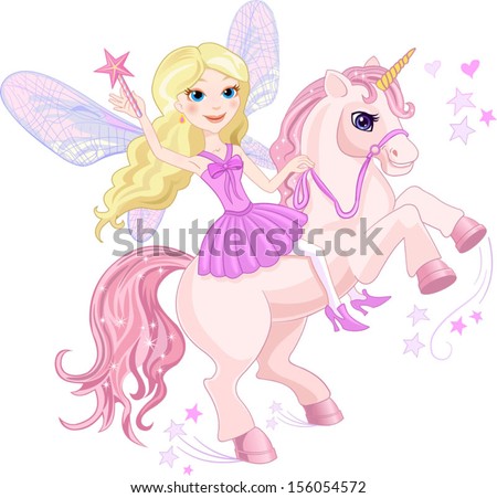 Princess Unicorn Vector Stock Photos, Images, & Pictures | Shutterstock