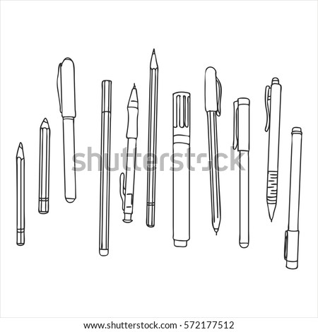 Pen Doodle Stock Images Royalty-Free Images Vectors