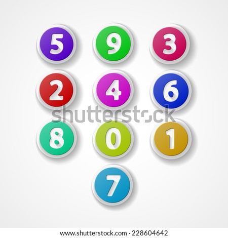 Infographic 3d Numbered Step Bubbles 5 Stock Vector 369923321 ...