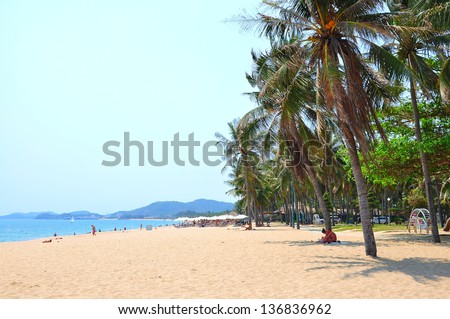Nha Trang beach, Vietnam