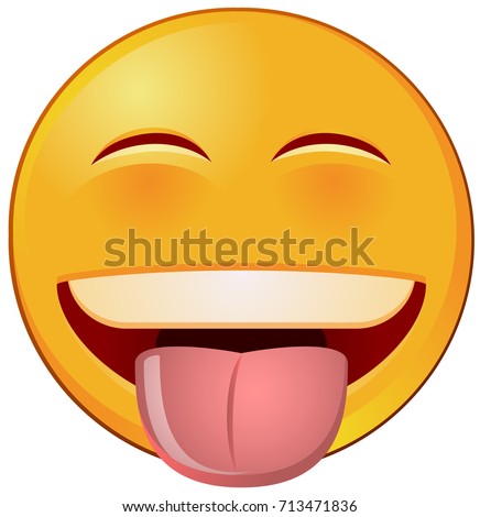 Emoticon Evil Laugh Stock Vector 417436759 - Shutterstock