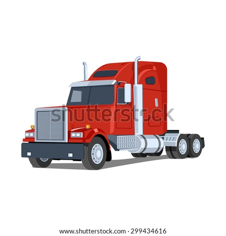 Semi-truck Stock Vectors, Images & Vector Art | Shutterstock