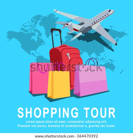 Shopping and traveling