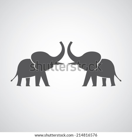 Two elephants Stock Photos, Images, & Pictures | Shutterstock