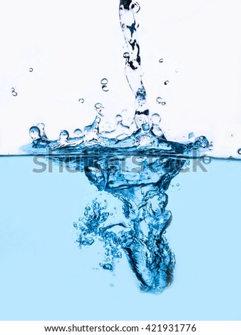 Water Fish Splash Isolated On White Stock Photo 93455617 - Shutterstock