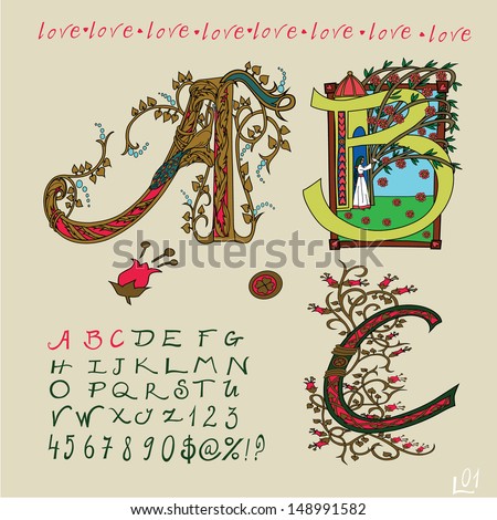 Illuminated Letters Stock Photos, Images, & Pictures | Shutterstock