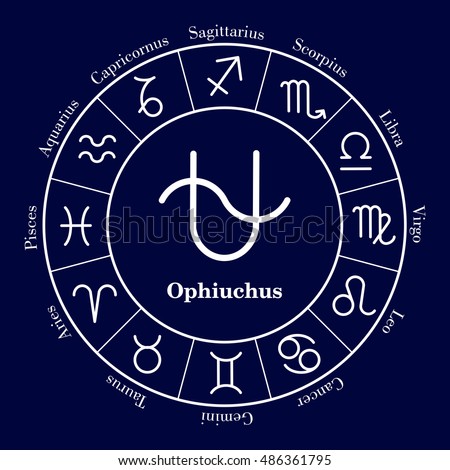 zodiac circle set icons astrology sign stock vector zodiac circle set icons astrology sign stock vector