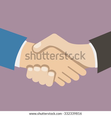 Hand Shaking Business Art Deal Logo Stock Illustration 139501541