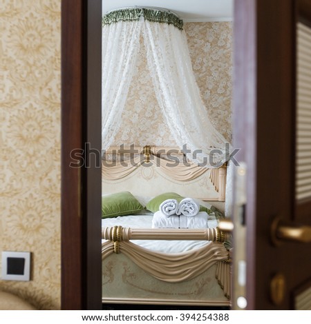 half opened door bedroom hotel bedroom stock photo 394254388 half opened door bedroom hotel bedroom stock photo 394254388