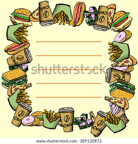 Barbecue Party Invitation Space Text Bbq Stock Vector 139662688 ...