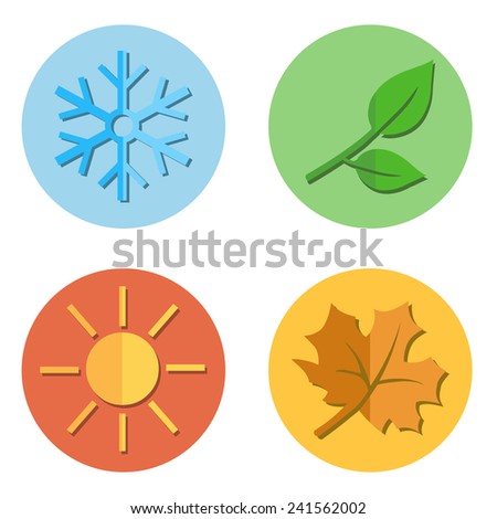 Four Seasons Icon Stock Photos, Images, & Pictures | Shutterstock