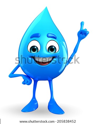 Clean Dirty Water Drops Stock Vector 51980245 - Shutterstock