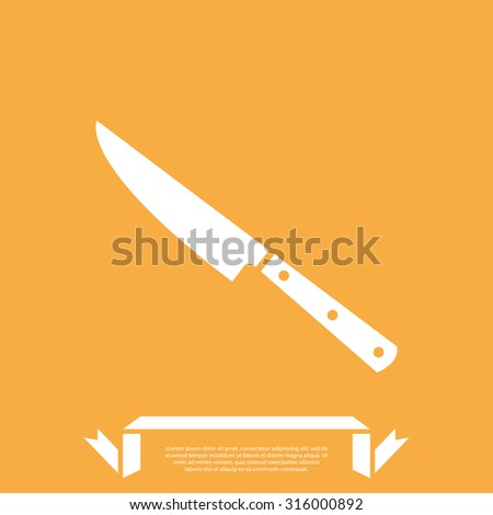 Kitchen Knife Vector kitchen knife vector illustration stock vector 316000892 Kitchen Knife Vector kitchen knife vector illustration stock vector 316000892