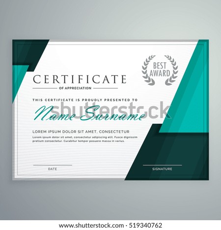 certificate of appreciation background design