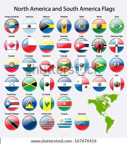 North America Flags Stock Images, Royalty-Free Images & Vectors ...