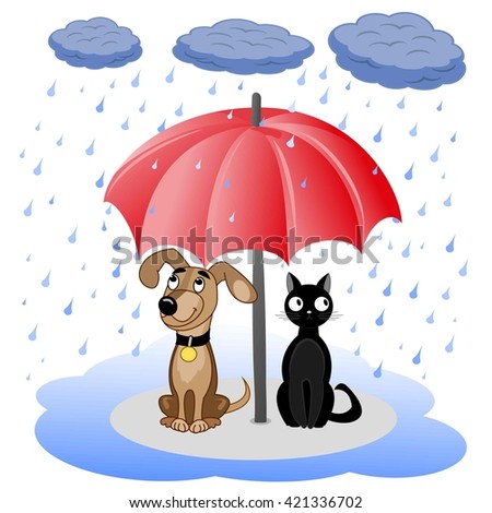 Raining Cats And Dogs Stock Photos, Royalty-Free Images & Vectors ...