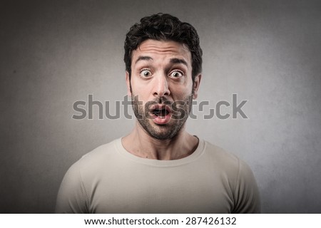 Portrait Young Man Screaming Stock Photo 111131420 - Shutterstock