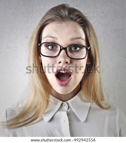 Beautiful Woman Shows Her Tongue Stock Photo 170724761 - Shutterstock