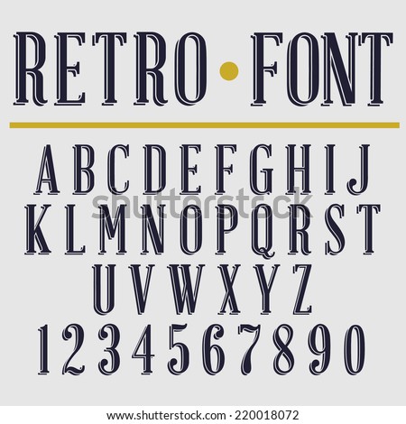 Vintage fonts Stock Photos, Images, & Pictures | Shutterstock