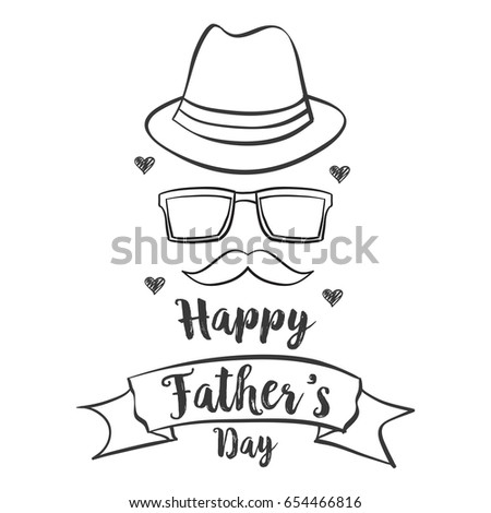 Happy Fathers Day Stock Vector 400971874 - Shutterstock
