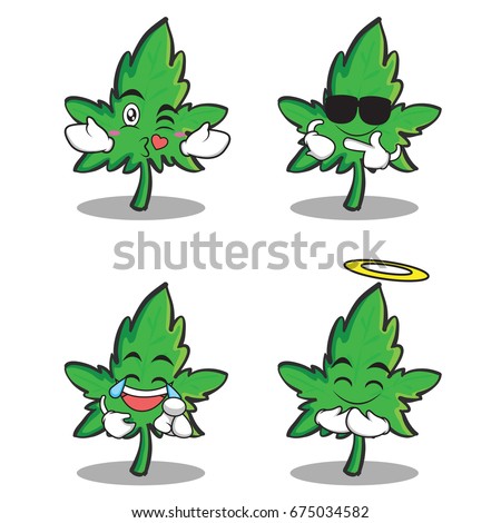 Marijuana-leaf-cartoon Stock Images, Royalty-Free Images & Vectors ...