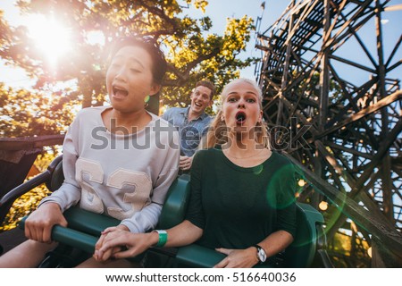 Self shot at amusement park Due self shot at amusement park