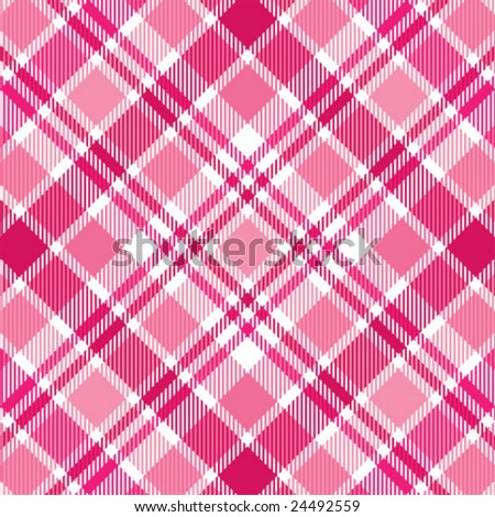 Pink Plaid Vector Stock Vector 24492559 - Shutterstock