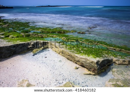 Seascape in Ly son island, Quang Ngai, Vietnam