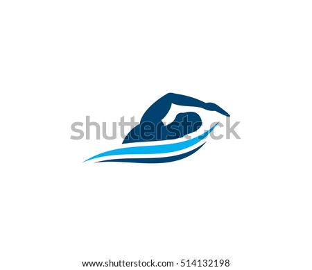 Swimming Logo 스톡 벡터 514132198 - Shutterstock