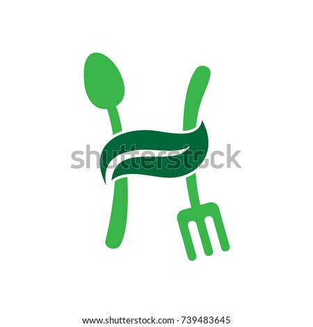 letter h healthy food logo stock vector hd royalty free 739483645 foods that start with the letter h