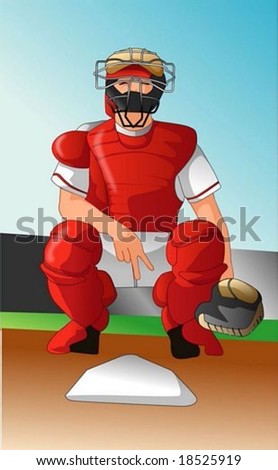 Baseball Catcher Stock Images, Royalty-Free Images & Vectors | Shutterstock