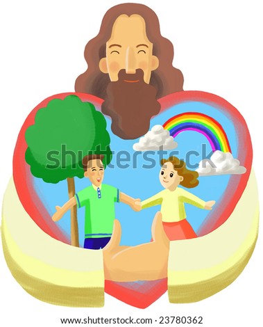 Christian Illustration Stock Illustration 23780362 - Shutterstock