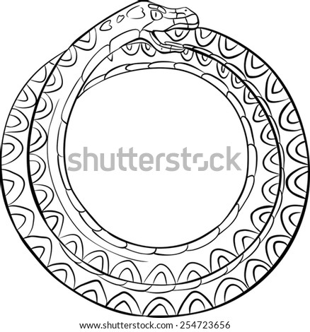 Round Frame Meander Stock Vector 66562066 - Shutterstock