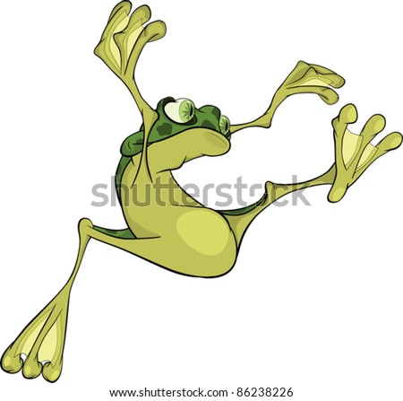 Frog Jumping Stock Vectors, Images & Vector Art | Shutterstock