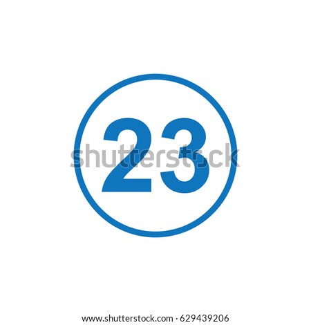 Number 26 Icon Illustration Isolated Vector Stock Vector 629427398 ...