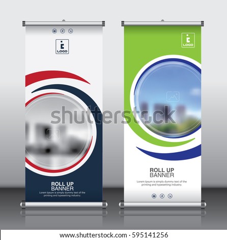 Roll Up Banner Stock Images Royalty Free Images Vectors 