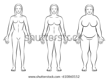 Female Human Outline - FREE DOWNLOAD