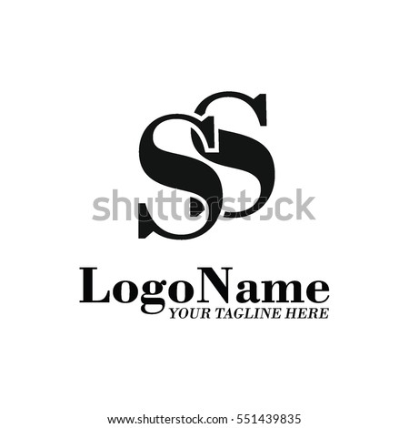 Ss Logo Stock Vector 551439835 - Shutterstock