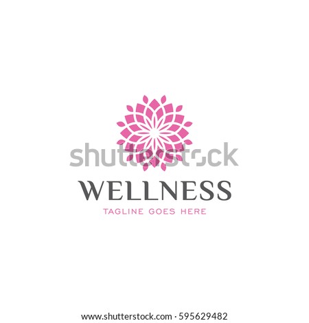 lotus logo icon vector template