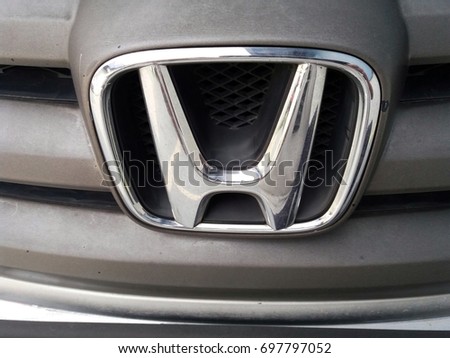 Shah Alam , Malaysia - 17th August 2017 : Logo of HONDA car.