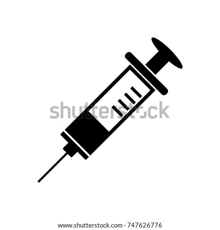 Vector Syringe Icon Stock Vector 152395103 - Shutterstock