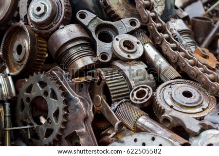 Mechanical Parts Stock Photo (Royalty Free) 622505582 - Shutterstock