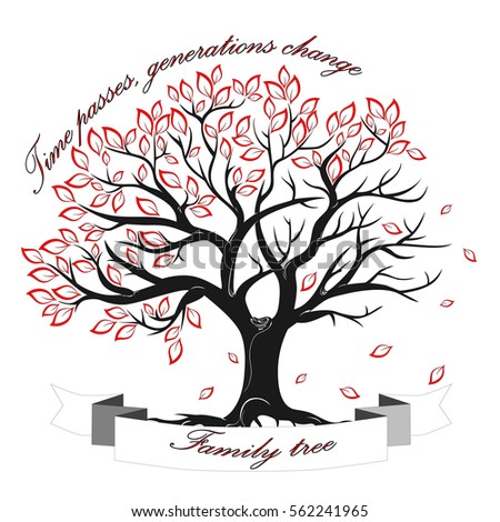 Vector Image Template Family Tree Isolated Stock Vector 562241965 Shutterstock Vector Image Template Family Tree